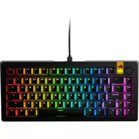   GLORIOUS GMMK 3 HE 75% PREBUILT RGB MECHANICAL GAMING BILLENTYŰZET FEKETE, UK
