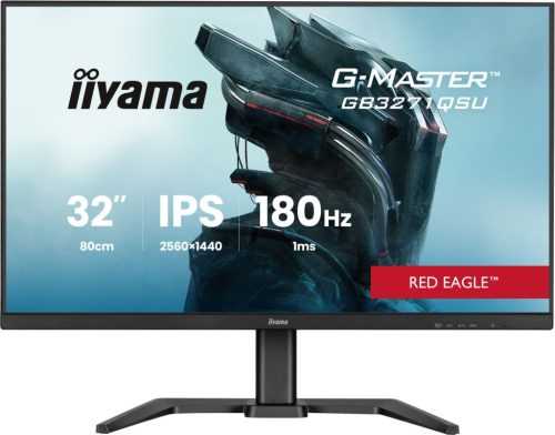 IIYAMA GB3271QSU-B2, 31,5", IPS, 16:9, 2560x1440, 180 Hz, 2xHDMI, DISPLAY PORT, LED MONITOR