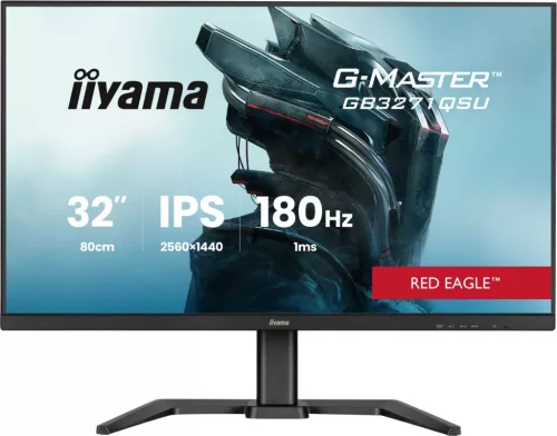IIYAMA GB3271QSU-B2, 31,5", IPS, 16:9, 2560x1440, 180 Hz, 2xHDMI, DISPLAY PORT, LED MONITOR