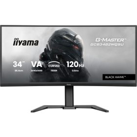   IIYAMA GCB3482WQSU-B1, 34", VA, 21:9, 3440x1440, 120 Hz, 2xHDMI, DISPLAY PORT, LED MONITOR