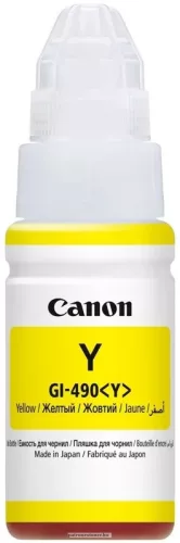 CANON GI-490 SÁRGA (70ML) EREDETI TINTA (0666C001)