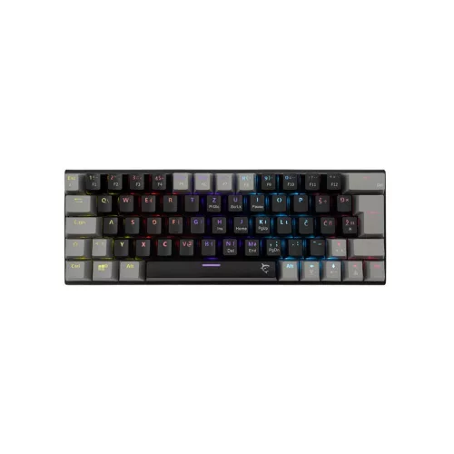 WHITE SHARK WAKIZASHI BLUE SWITCHES GAMING BILLENTYŰZET FEKETE-GREY HU