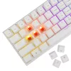 WHITE SHARK WAKIZASHI 2 RED SWITCHES GAMING BILLENTYŰZET FEHÉR, US