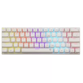  WHITE SHARK WAKIZASHI 2 BLUE SWITCHES GAMING BILLENTYŰZET FEHÉR, US