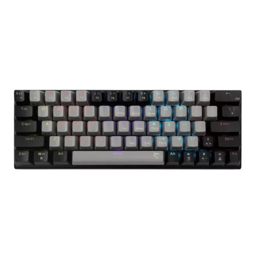 WHITE SHARK WAKIZASHI 2 RED SWITCHES GAMING BILLENTYŰZET GREY-FEKETE, US