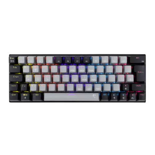 WHITE SHARK WAKIZASHI 2 RED SWITCHES GAMING BILLENTYŰZET FEKETE-GREY HU