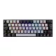 WHITE SHARK WAKIZASHI 2 RED SWITCHES GAMING BILLENTYŰZET FEKETE-GREY HU