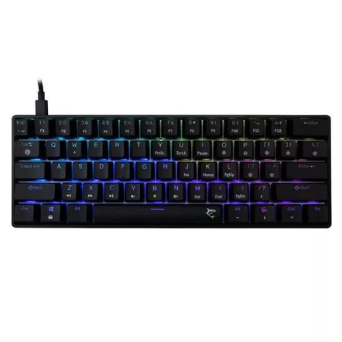 WHITE SHARK SHINOBI 2 GAMING BILLENTYŰZET FEKETE, HU