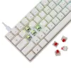 WHITE SHARK SHINOBI 2 GAMING BILLENTYŰZET FEHÉR, HU