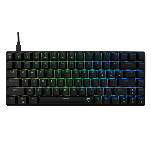 WHITE SHARK HAMACHI RGB GAMING BILLENTYŰZET FEKETE, US