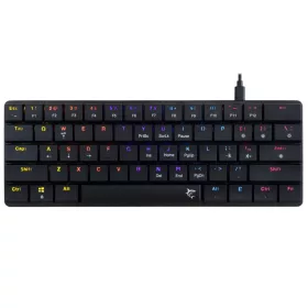 WHITE SHARK NAGAMAKI RGB GAMING BILLENTYŰZET FEKETE, US