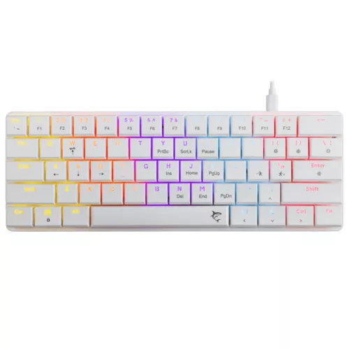 WHITE SHARK NAGAMAKI RGB GAMING BILLENTYŰZET FEKETE, US