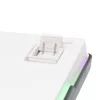 WHITE SHARK EXCALIBUR GAMING WIRELESS BLUETOOTH BILLENTYŰZET FEHÉR, US