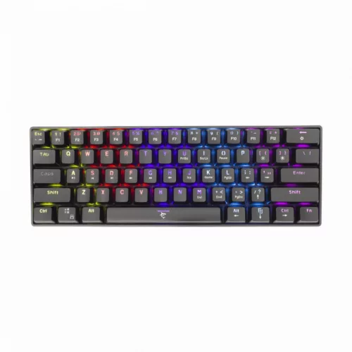 WHITE SHARK GK-2022B SHINOBI RED SWITCHES MECHANIKUS 60% GAMING BILLENTYŰZET FEKETE, US