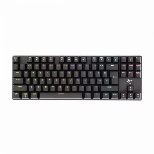 WHITE SHARK GK-2106B COMMANDOS BLUE SWITCH MECHANIKUS GAMING BILLENTYŰZET FEKETE, HU