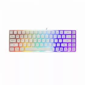 WHITE SHARK RONIN RGB GAMING BILLENTYŰZET FEHÉR, US