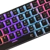 WHITE SHARK ASHIKO 2 BLUE SWITCHES MECHANIKUS 60% GAMING BILLENTYŰZET FEKETE, US