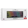 WHITE SHARK ASHIKO 2 RED SWITCHES MECHANIKUS 60% GAMING BILLENTYŰZET FEKETE, US