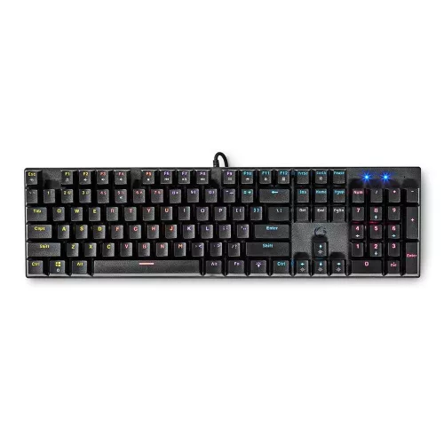 NEDIS GKBDM110BKUS VEZETÉKES GAMING BILLENTYŰZET FEKETE, US