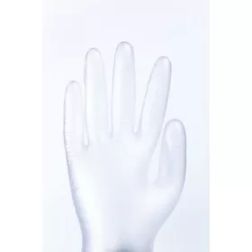   GUMIKESZTYŰ (VINYL) MÉRET: XL, PÚDEREZETT, ÁTLÁTSZÓ 2DB