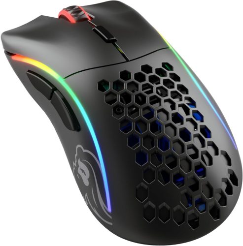 GLORIOUS MODEL D WIRELESS RGB GAMER EGÉR, MATT FEKETE (GLO-MS-DW-MB)