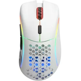  GLORIOUS MODEL D WIRELESS RGB GAMER EGÉR, MATT FEHÉR (GLO-MS-DW-MW)