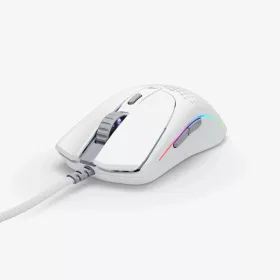   GLORIOUS GLORIOUS GAMER MODEL O 2 RGB USB OPTIKAI EGÉR, FEHÉR GLO-MS-OV2-MW