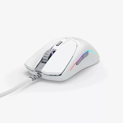 GLORIOUS GLORIOUS GAMER MODEL O 2 RGB USB OPTIKAI EGÉR, FEHÉR GLO-MS-OV2-MW
