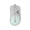 WHITE SHARK GM-5013 AZRAEL RGB GAMER EGÉR, WHITE