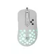 WHITE SHARK GM-5013 AZRAEL RGB GAMER EGÉR, WHITE