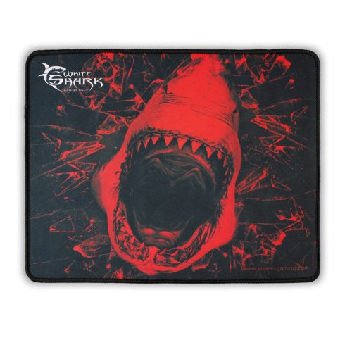 WHITE SHARK SKYWALKER M GAMING EGÉRPAD BLACK/RED