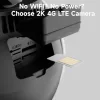 LAXIHUB ARENTI GO3G + SP2 2K 3MP 4G KÜLTÉRI PIT BATTERY BIZTONSÁGI KAMERA