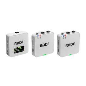   RODE WIRELESS GO III KOMPAKT VEZETÉK NÉLKÜLI MIKROFON RENDSZER, FEHÉR