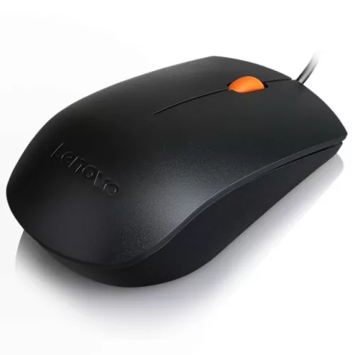 LENOVO 300 VEZETÉKES USB EGÉR, BLACK