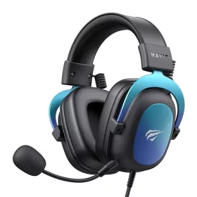   HAVIT GAMENOTE H2002U GAMING HEADSET/FEJHALLGATÓ, FEKETE-KÉK