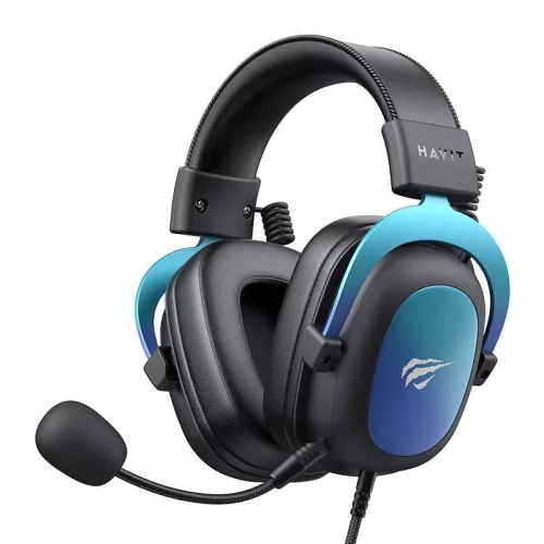 HAVIT GAMENOTE H2002U GAMING HEADSET/FEJHALLGATÓ, FEKETE-KÉK