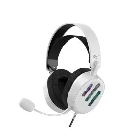   HAVIT GAMENOTE H2038U GAMING HEADSET/FEJHALLGATÓ, FEHÉR-FEKETE