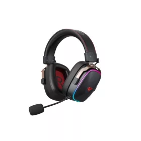   HAVIT GAMENOTE H2039BG GAMING HEADSET/FEJHALLGATÓ, FEKETE-PIROS