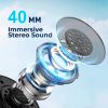 HAVIT H655BT WIRELESS BLUETOOTH HEADSET, FEKETE