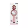 OTL TECHNOLOGIES HK1210 HELLO KITTY POPSING LED KARAOKE MIKROFON BEÉPÍTETT HANGSZÓRÓVAL, RÓZSASZÍN