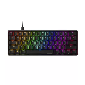   KINGSTON HYPERX ALLOY ORIGINS 60 HYPERX RED MECHANIKUS GAMING BILLENTYŰZET FEKETE, US