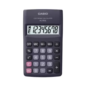 CASIO HL-815L ZSEBSZÁMOLÓGÉP, FEKETE