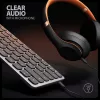 AXAGON HMC-KB-HU USB-C 5GBPS BILLENTYŰZET 9IN1 HUB SILVER HU