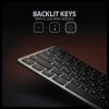 AXAGON HMC-KB-HU USB-C 5GBPS BILLENTYŰZET 9IN1 HUB SILVER HU