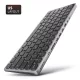 AXAGON HMC-KB-US USB-C 5GBPS BILLENTYŰZET 9IN1 HUB SILVER US