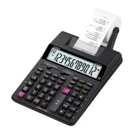 CASIO HR-150RCE ASZTALI SZALAGOS SZÁMOLÓGÉP, FEKETE