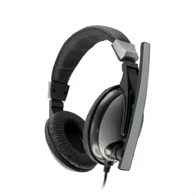 SBOX HS-302 HEADSET/FEJHALLGATÓ, FEKETE
