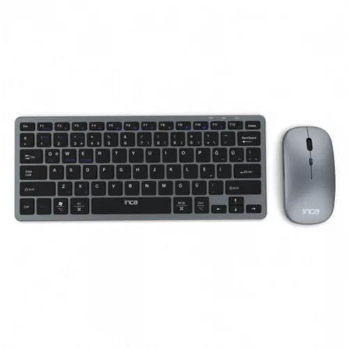 INCA IBK-572BT WIRELESS BILLENTYŰZET + EGÉR GREY, US