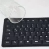 LOGILINK FLEXIBLE WATERPROOF USB + PS/2 BILLENTYŰZET FEKETE, UK