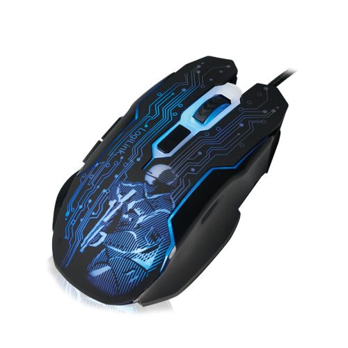 LOGILINK ID0137 USB GAMER EGÉR, BLACK